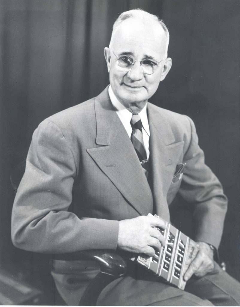 Napoleon Hill, who gave the word its modern meaning.